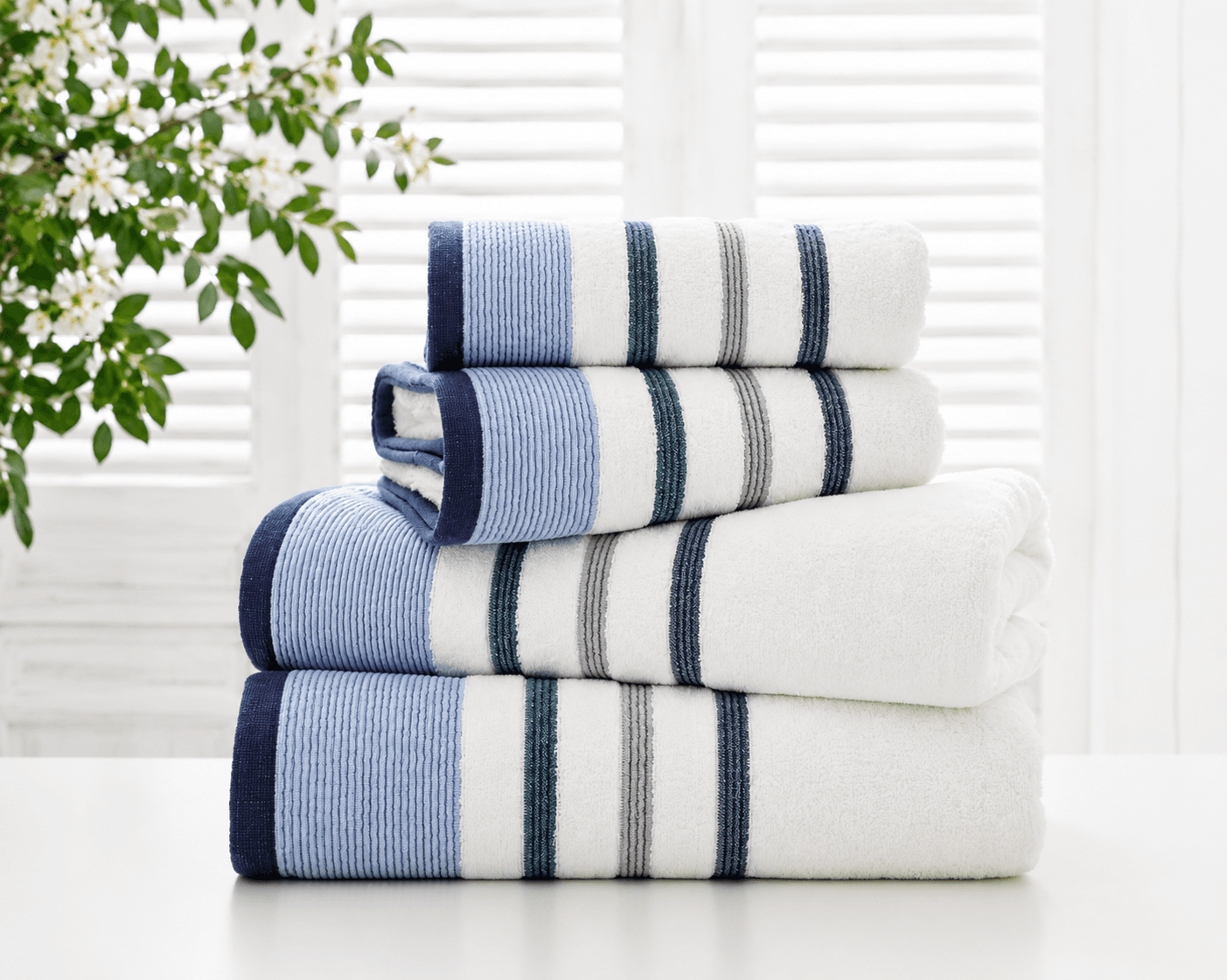 Fancy Border Towels design 3