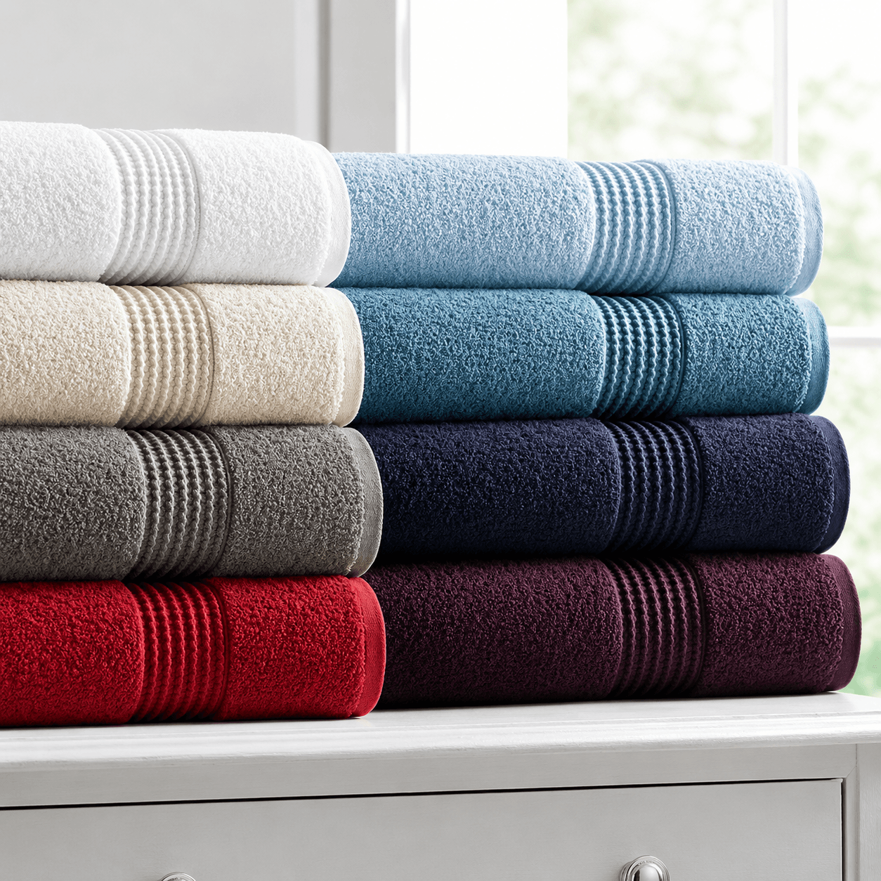Piece Dyed Dobby Towels design 2